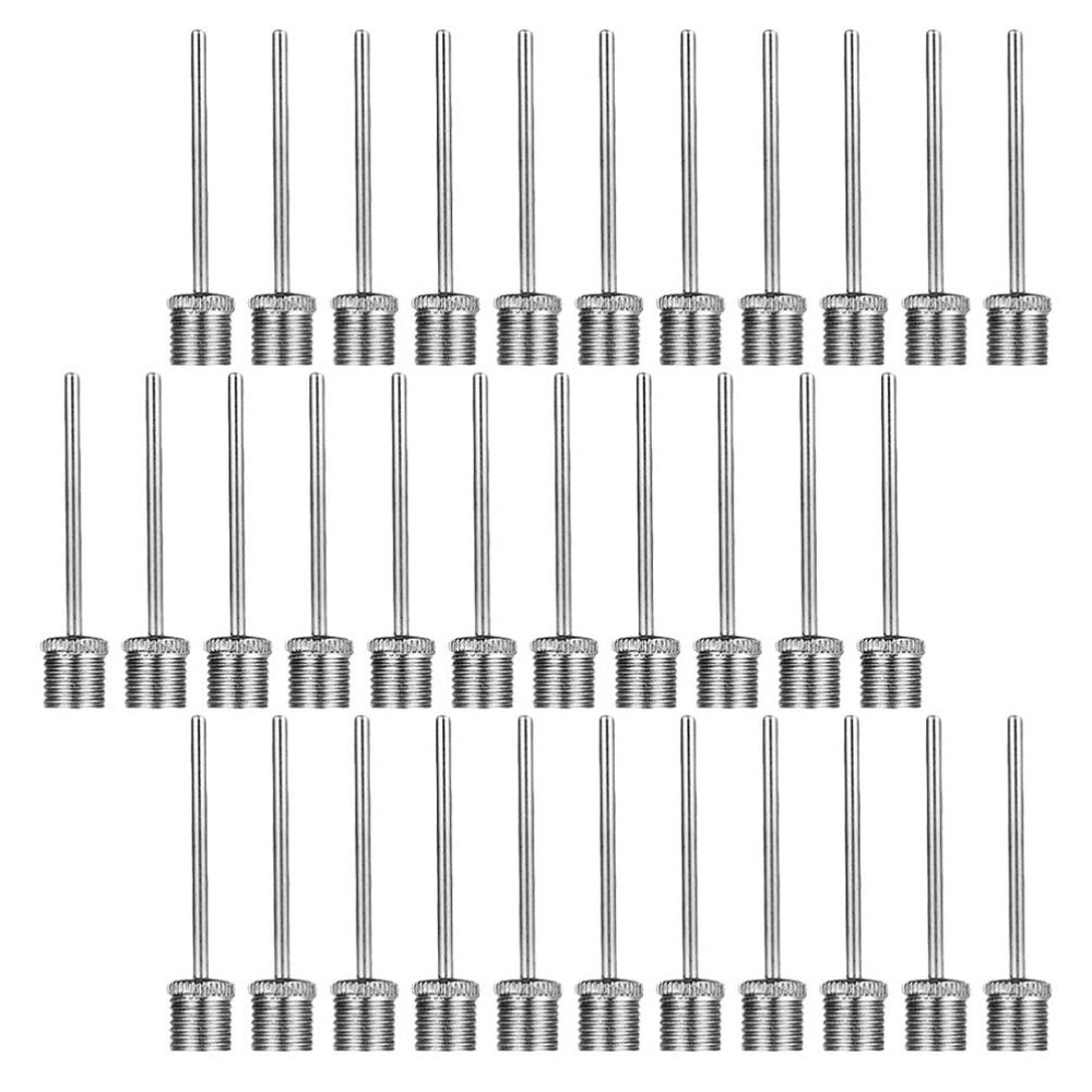 Homoyoyo 50pcs Portable Inflation Needles for Basketball and Sports and Flexible Design for Quick Pumping and Air Release Compatible Hand and Electric Pumps