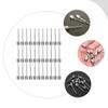 Homoyoyo 50pcs Portable Inflation Needles for Basketball and Sports and Flexible Design for Quick Pumping and Air Release Compatible Hand and Electric Pumps view 4
