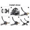 Bike Aero Bar, Aluminum Alloy Aero Bars for Road Mountain Bike, Bicycle Racing TT Handlebar Clip on Armrest Bar, Relaxation HandleTriathlon Handkebars  view 4
