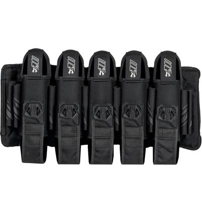 HK Army 5+4 Eject Paintball Harness Pod Pack - Blackout