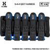 HK Army 5+4 Eject Paintball Harness Pod Pack - Blackout view 2