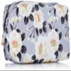 (0114-4) Unin Fiber, Made in Japan, Futagoshi Crepe, Japanese Pattern, Extra Large Balloon Pouch, Double Cherry Blossom, Gray, gray, One Size view 2
