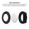 Belkin Apple AirTag Secure Holder with Clip - Durable Scratch Resistant Case Air Tag Spring Loaded Attach to Backpack, Clothing, and Luggage Black view 2