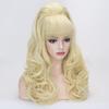 Aicos 70s Wigs for Women Big Blonde Hair Beehive Wig Costume Vintage Wig 60s 50s Dress Up Party Wigs for Women Pinup Halloween Costume Wig with Bangs view 2