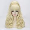 Aicos 70s Wigs for Women Big Blonde Hair Beehive Wig Costume Vintage Wig 60s 50s Dress Up Party Wigs for Women Pinup Halloween Costume Wig with Bangs view 3