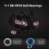 RUNCL Spinning Reel Fishing Reels Ancohuma, Ultralight 6.2:1 Gear Ratio, 26 LB Max Drag, 7+4 Stainless BB, CNC Aluminum Alloy Spool, Colorful Ceramic Line Roller, D.S.S.R Shield for Salt or Freshwater view 2
