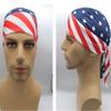 RUIXIA Breathable Cycling Skull Cap Sweat Wicking Beanie Cap Doo Dew Rags Anti-UV Bandana Head Wrap Under Helmet Liner (Red/Blue One Size view 3