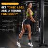 AOHO MOOON (Pair) Comfortable Adjustable Ankle Straps for Cable Machines Women, Gym Workout Leg Strap, Ankle Cuffs for Glute Workouts, Foot Straps for Kickback view 2