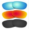 Littlebird4 Premium 1.5mm Polarized Replacement Lenses for Oakley Garage Rock OO9175 Sunglasses - MultiOptions (Black+Red+Blue) view 1