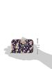 (0609-3) Uni Fiber, Made in Japan, Futoshi Crepe, Japanese Pattern, Multi-Card Case, Cherry Blossom, Navy Blue, Pink/Navy Blue, One Size view 4