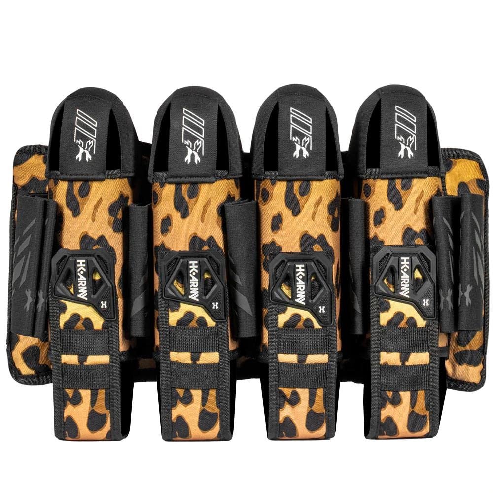 HK Army 4+3 Eject Paintball Harness Pod Pack - Leopard King