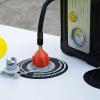 SPYMINNPOO Inflatable Boat Pump Adaptor,Paddle Board Pump Adapter Easy to Inflate Portable Air Pump Adapter for Paddle Boards Rubber Boats(Orange) view 2