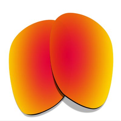 Littlebird4 Premium 1.5mm Polarized Replacement Lenses for Oakley Garage Rock OO9175 Sunglasses - MultiOptions (Fire Red)