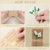 Leinuosen 36 Pack Lily Flower Jewelry Gift Boxes Bulk with Stickers Small Gift Packaging Boxes with Lids for Women Necklace Earring Display Wedding Birthday Anniversaries, 2.2 x 3.4 x 1.1 In view 4