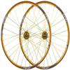 Wheelset 26In Bicycle Wheelset,Aluminum Alloy Double-Layer Disc Brake Rim Alloy Alum Bike Hub Sealed Bearing QR Cycling Rim Road Wheel (Color : Gold, Size : 26inch) view 1
