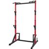 CANPA Multifunction Power Rack with Pull up Bar, Heavy Capacity and Adjustable Squat Stand Rack for Home Gym Equipment, Power Rack Cage (Red) view 1