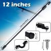 8 Sets Rod Strap Holder Boat Deck Rod Straps Rod Tamer Straps Fishing Rod Hold Down Straps Deck Mount Connector Boat Fishing Rod Straps Deck Mount Straps for Fishing Boat Kayak (12 Inch) view 2