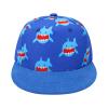 POLG Toddler Kids Sun Hat Caps Kids Outdoor Baseball Cap Cartoon Adjustable Trucker Cap for Children Boys Girls (Blue, M (4-8T)) view 2