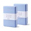 KEEP Yoga Block, High-Density EVA Foam 2 Pack Yoga Block with Non-Slip Textured Surface, Supportive, Lightweight - Ideal for Yoga, Pilates, and Stretching Exercises view 1