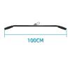DYK&NX Fitness Down Pulley LAT Pulldown Bar, 100cm Wide Grip DIY Curved LAT Pulldown Bar for Home Gym Strength Training Workout Equipment view 4