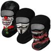 3PCS Balaclava Ski Mask Motorcycle Full Face Mask Outdoor Tactical Hood Headwear Mask Unisex for Cycling Halloween Windproof (Style 2) view 1
