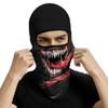 3PCS Balaclava Ski Mask Motorcycle Full Face Mask Outdoor Tactical Hood Headwear Mask Unisex for Cycling Halloween Windproof (Style 2) view 2