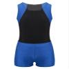Loodgao Kids Boys Girls Gymnastics Dance Outfits Sleeveless Leotard with Shorts Set Ballet Biketard Tank Short Unitard Blue 6 view 1