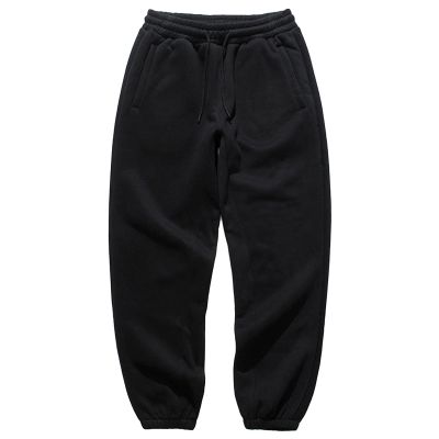 Maiyifu-GJ Men Basic Lightweight Fleece Jogger Loose Drawstring Waistband Sweatpants Athletic Workout Running Track Pants (Black,Small)