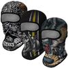 Red Plume 3PCS Balaclava Ski Mask Motorcycle Full Face Mask Outdoor Tactical Hood Headwear Mask Unisex for Cycling Halloween Windproof (Style 27) view 1
