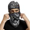 Red Plume 3PCS Balaclava Ski Mask Motorcycle Full Face Mask Outdoor Tactical Hood Headwear Mask Unisex for Cycling Halloween Windproof (Style 27) view 3