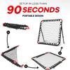 TGU-Games Soccer Gifts, Kids & Teens Football Games - Rebounder, Kick-Back Practice Net for Skill Training, Black (NOS032402028) view 2