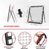 TGU-Games Soccer Gifts, Kids & Teens Football Games - Rebounder, Kick-Back Practice Net for Skill Training, Black (NOS032402028) view 4