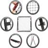 Tri Great USA CORP NET Playz Easy Playz Portable Soccer Rebound Net, 4' x 4', Black (NOS032402025) view 3