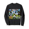 Clouds Smiling Animal Animals Selfie Funny Cute Sweatshirt view 1