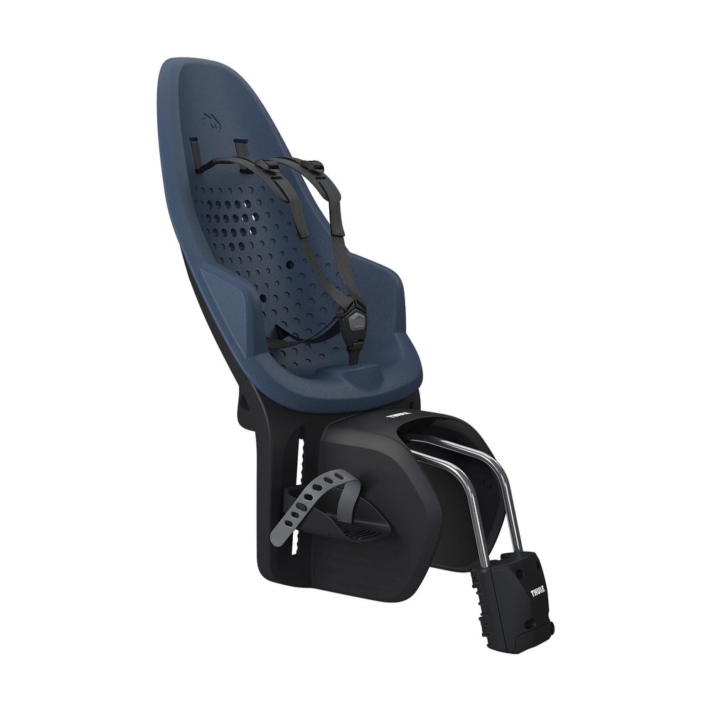 Thule Yepp 2 Maxi Child Bike seat - Frame Mounted - Grows with Your Child from 9-72 Months 20-40 lbs, Protective and Comfortable Foam seat, Easy to Clean, Compatible with Most Bike Styles