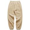 Maiyifu-GJ Men Basic Lightweight Fleece Jogger Loose Drawstring Waistband Sweatpants Athletic Workout Running Track Pants (Khaki,X-Large) view 2