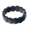 Shungite Protective Natural Stone Bracelet with Jewellery Box (Handgelenk Grey: L 7 cm) view 2