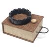Shungite Protective Natural Stone Bracelet with Jewellery Box (Handgelenk Grey: L 7 cm) view 4