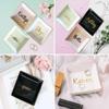 TEEAMORE Personalized Ring Dish Custom Trinket Tray Add Your Text Engagement Wedding Gift Jewelry Tray view 3