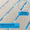 HZshark Boat Flooring EVA Foam Boat Decking Self-Adhesive 6mm Non Slip Marine Floor Teak Marine Deck Boat Carpet Soft Foam Decking for Boat Yacht Kayak Motorboat Golf Cart RV Golf Cart Cooler Tops view 3