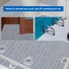 HZshark Boat Flooring EVA Foam Boat Decking Self-Adhesive 6mm Non Slip Marine Floor Teak Marine Deck Boat Carpet Soft Foam Decking for Boat Yacht Kayak Motorboat Golf Cart RV Golf Cart Cooler Tops view 4