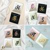 TEEAMORE Personalized Ring Dish Custom Trinket Tray Add Your Initials Valentines Day Wedding Gift Jewelry Tray view 3
