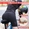 VITILAN Oversized Comfortable Bike Seat for Women & Men, High Resilience Soft Foam Sponge Bicycle Cushion, Waterproof Bicycle Seat, Dual Shock Absorbing Ball, Universal Fit for Cycling Bikes view 3