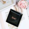 TEEAMORE Personalized Ring Dish Custom Couple Trinket Tray Add Your Initials Engagement Wedding Gift Jewelry Tray Black view 2