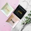 TEEAMORE Personalized Ring Dish Custom Couple Trinket Tray Add Your Initials Engagement Wedding Gift Jewelry Tray Black view 4