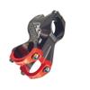 Bicycle Handlebar Stems 31.8 * 55MM Aluminum Alloy CNC Ultra Light Hollow Handlebar Riser for Most Bicycle, Road Bike, MTB,Cycling (Black-Red-Gray) view 2