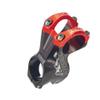 Bicycle Handlebar Stems 31.8 * 55MM Aluminum Alloy CNC Ultra Light Hollow Handlebar Riser for Most Bicycle, Road Bike, MTB,Cycling (Black-Red-Gray) view 3