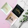 TEEAMORE Personalized Ring Dish Custom Trinket Tray Add Your Text Engagement Wedding Gift Jewelry Tray view 4