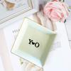 TEEAMORE Personalized Ring Dish Custom Couple Trinket Tray Add Your Initials Engagement Wedding Gift Jewelry Tray view 2