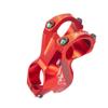 Bicycle Handlebar Stems 31.8 * 55MM Aluminum Alloy CNC Ultra Light Hollow Handlebar Riser for Most Bicycle, Road Bike, MTB,Cycling (Red-Gray) view 2